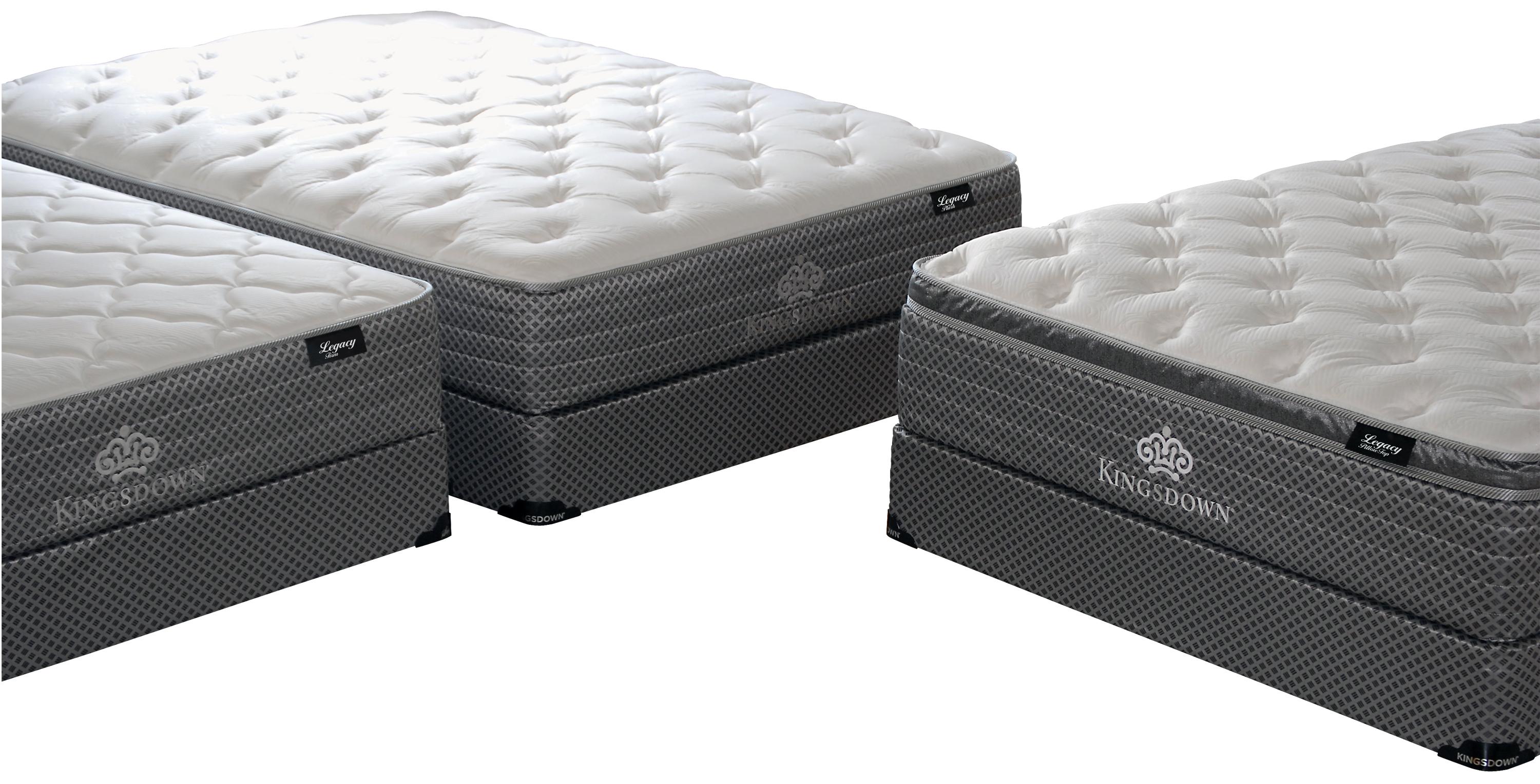 Kingsdown Legacy 2053PTQ+2053Q Queen Pillow Top Mattress and